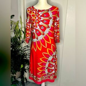 Sandra Darren Size 6 modern sheath dress